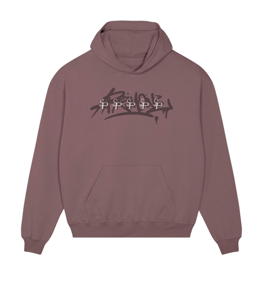 Vandal wine hoodie